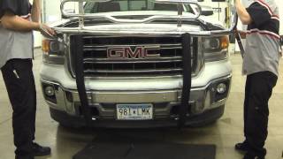 How To Install a Luverne Grill Guard Brush Guard Gmc Sierra 1500