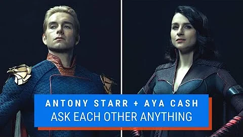 "The Boys" Stars Aya Cash and Antony Starr Ask Eac...