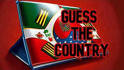 GUESS THE COUNTRY QUIZ PART 15
