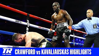 Terence Crawford Retains Belt With Vicious 9th RD Knockout