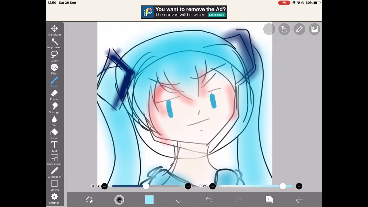 Как научиться красиво рисовать в ibispaint x на телефоне пальцем