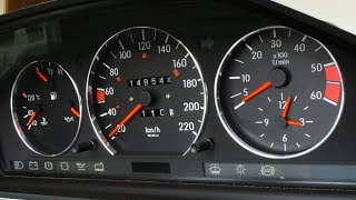 W124-Odometer numbers recalibration