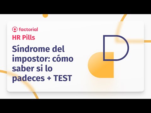 Vídeo: Com Es Produeix La Síndrome De L’impostor