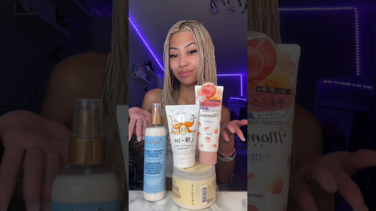 Bleach Blonde Haircare Routine👱🏼‍♀️ 