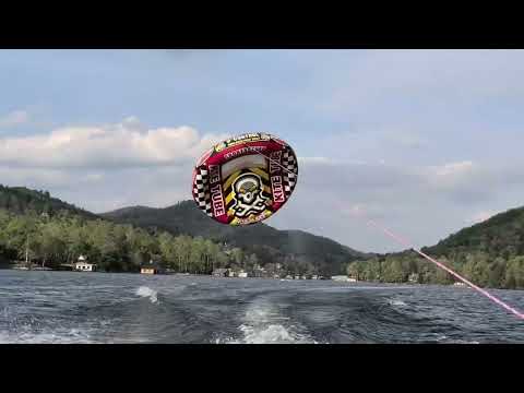 Riding Flying Death Tube At The Lake