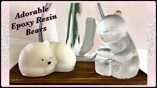 Adorable Bear Project With Non-Toxic Epoxy Resin