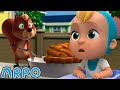 Who Ate The PIE!!! | Baby Daniel and ARPO The Robot | Funny Cartoons for Kids