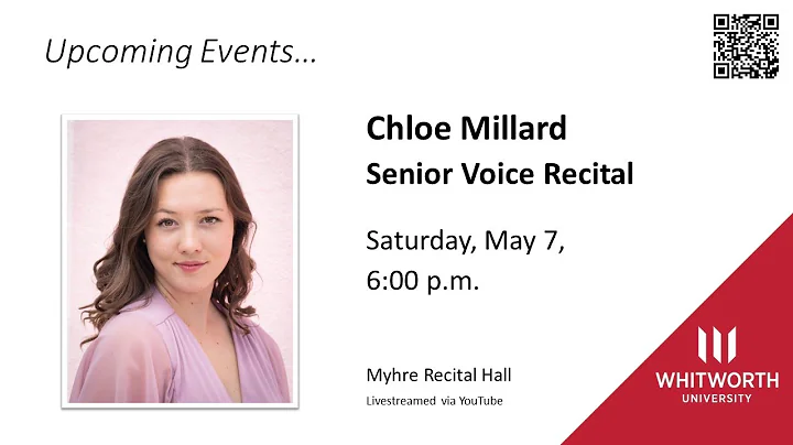 Chloe Millard Voice Recital