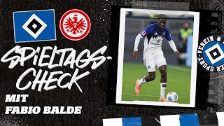 "SO HÄTTE ICH MEIN DEBÜT NICHT ERWARTET" | Spieltagscheck mit Fabio Balde | HSV vs. Frankfurt