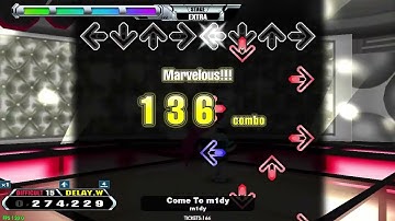 【LV15】DDR / Come To m1dy - DIFFCULT DOUBLE with handclap