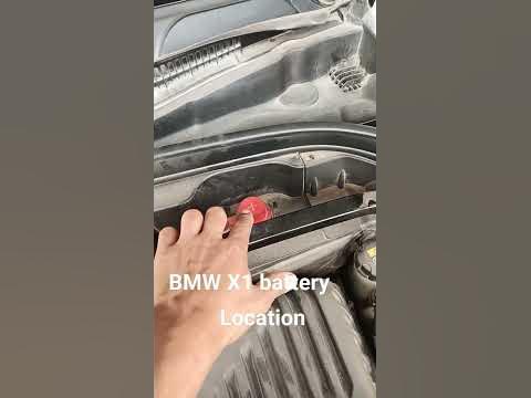 BMW X1 battery location - YouTube