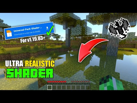 Best Realistic Shader for Minecraft PE 1.19.83 / 1.20 🤩 (Render Dragon) - No Clickbait!