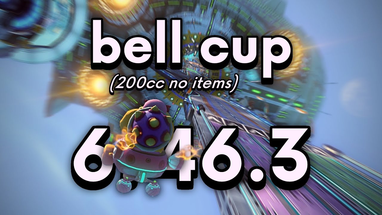 pushing bell cup strats to their limits! (bell cup 200cc no items speedrun)