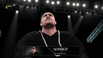 Def Jam 2K17 - Fat Joe vs Nyne - Gauntlet - Scott Dawson Attacks