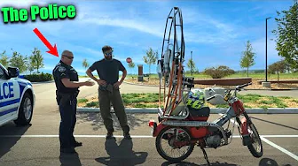 I Built an Paramotor powered motorcycle