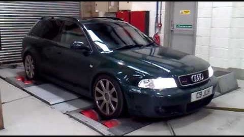 RS4 on Dyno at MRC Tuning