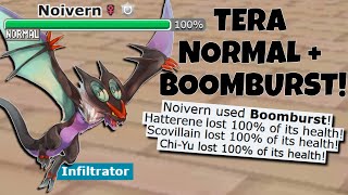 THIS IS WHY YOU NEED TO USE TERA NORMAL NOIVERN IN POKEMON SCARLET AND VIOLET!