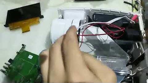 How to Open F30 projector and Clean dust on the LCD matrix