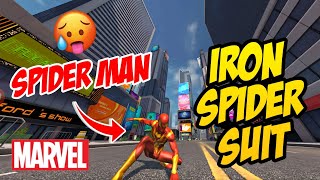 SPIDER MAN'S NEW IRON SPIDER SUIT 😱🔥
