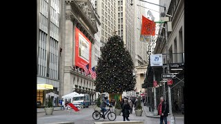 NYC LIVE Christmas Walk from the Financial District (December 8, 2019)