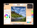 ROBLOX | SPEED DRAW | REALISTIC NATURE DRAWING in 10 minutes | Timelapse | Lexi Draw