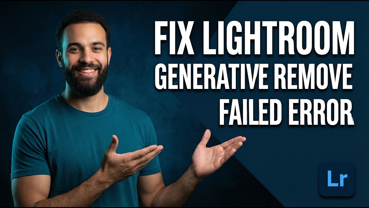 How To Fix Lightroom Generative Remove Failed Error (2026 Easy Guide ...