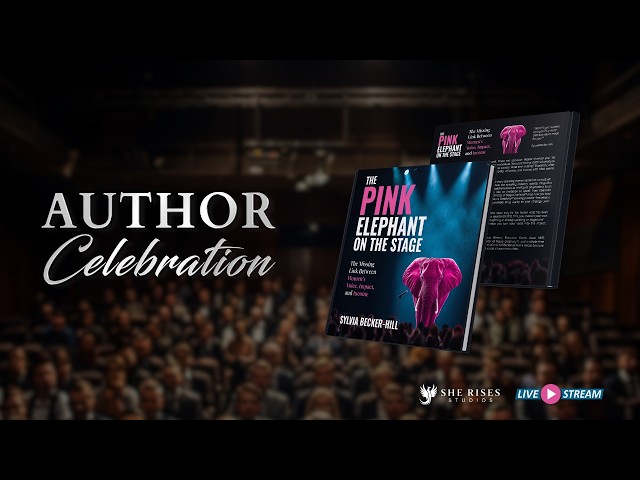 Live: Author Celebration- The Pink Elephant on the Stage by Sylvia