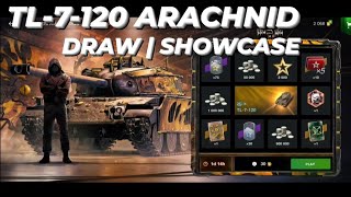 TL-7-120 Arachnid | Draw + Showcase | WOTB | WOTBLITZ | World of tanks Blitz