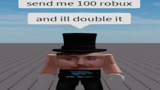 real MrBeast scammed me in roblox