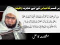 Kamyaabi Ka Wazifa Pashto New Bayan Molana Hafiz Hussain Ali Jan Rabbi Auzini An Ashkuraka Wazifa