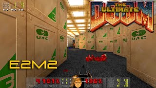Ultimate Doom | E2M2: Containment Area | 100% Playthrough