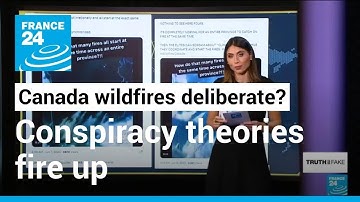 These satellite images do not prove that Canadian wildfires were caused deliberately • FRANCE 24