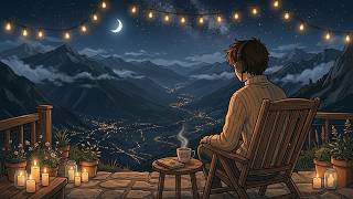 Smooth Lofi — Alpine Terrace Night Beats Vol. 3 🌙 1 Hour Jazz Hop to Study &amp; Relax