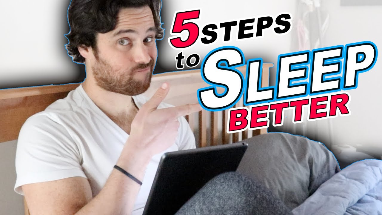 5 Daily Steps to GET Better SLEEP and Improve LONGEVITY - YouTube