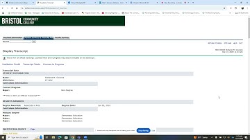 How to Find Your Unofficial and Official Transcripts