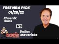 NBA Pick - Suns vs Mavericks Prediction, 1/20/2022, Best Bet Today, Tips & Odds | Docs Sports