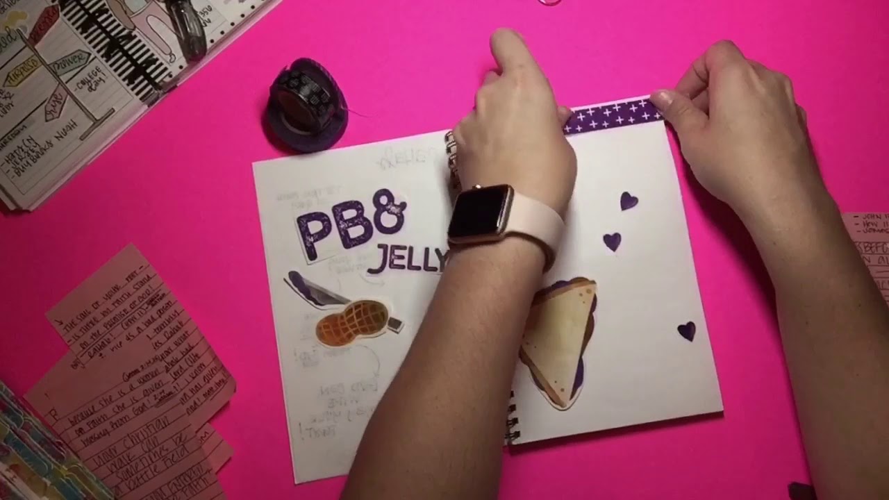Bible journaling with ApileOfAshes and me