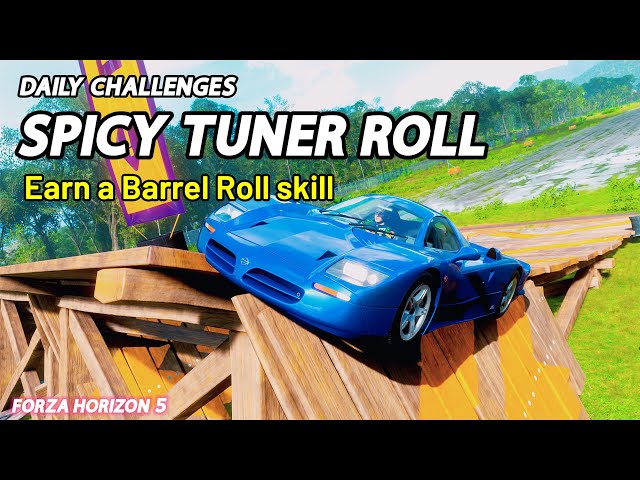 Barrel Roll Skill Easy Guide in Forza Horizon 5