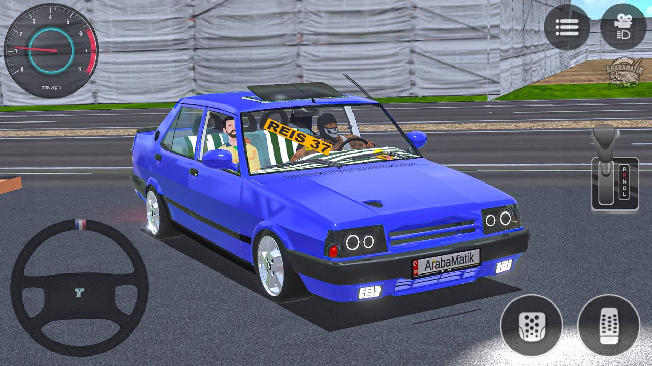 Modifiyeli Tofaş Şahin Araba Sürüş Oyunu - Etiket Tofaşk Araba Oyunu #38 - Android Gameplay