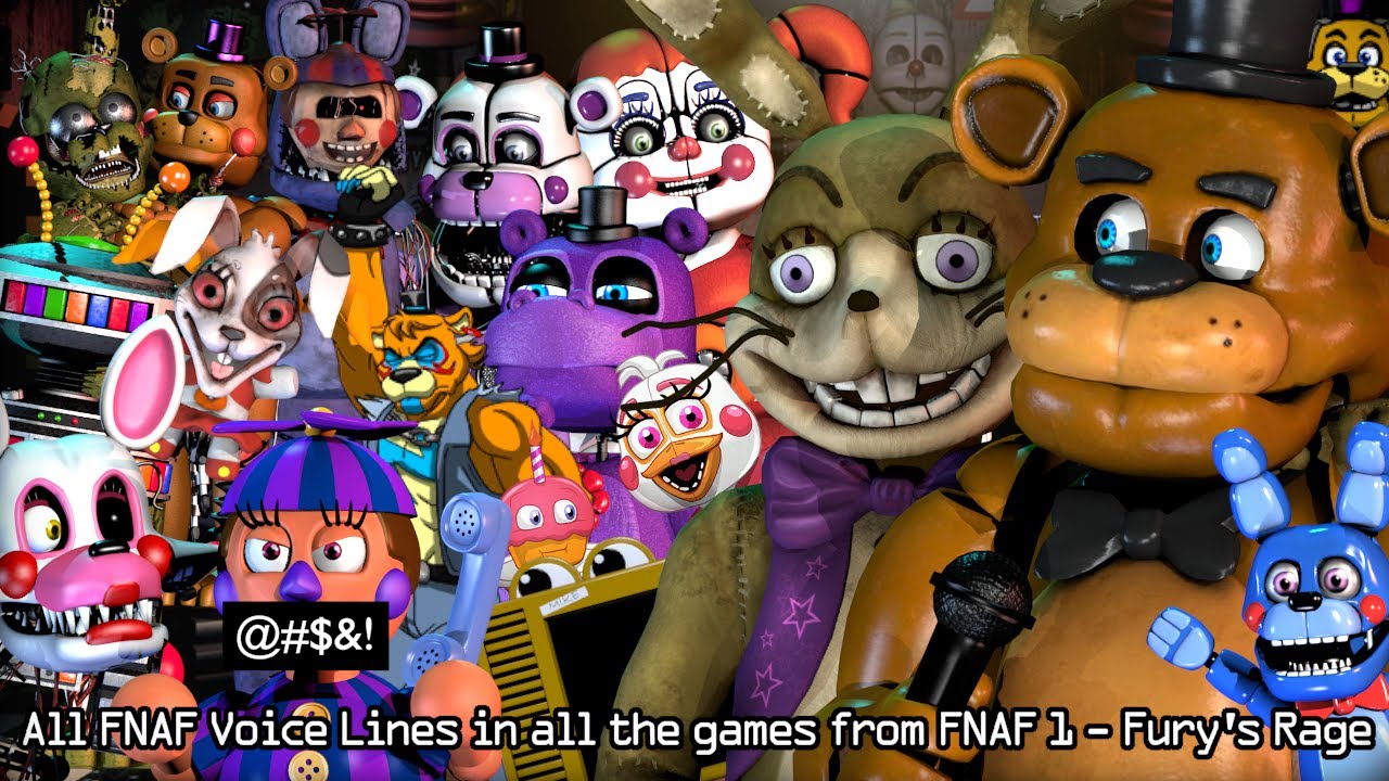 Five Night's at Freddy's Voice Lines: Animated Series