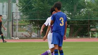 180901 静岡県ユースリーグA 藤枝東②vs富士市立 後半14分 藤枝東 6平尾剛 同点ゴール 2-2