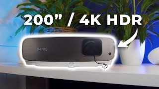 Gamen Op 200 Inch 4K Hdr Beeld? Benq W2700 Review