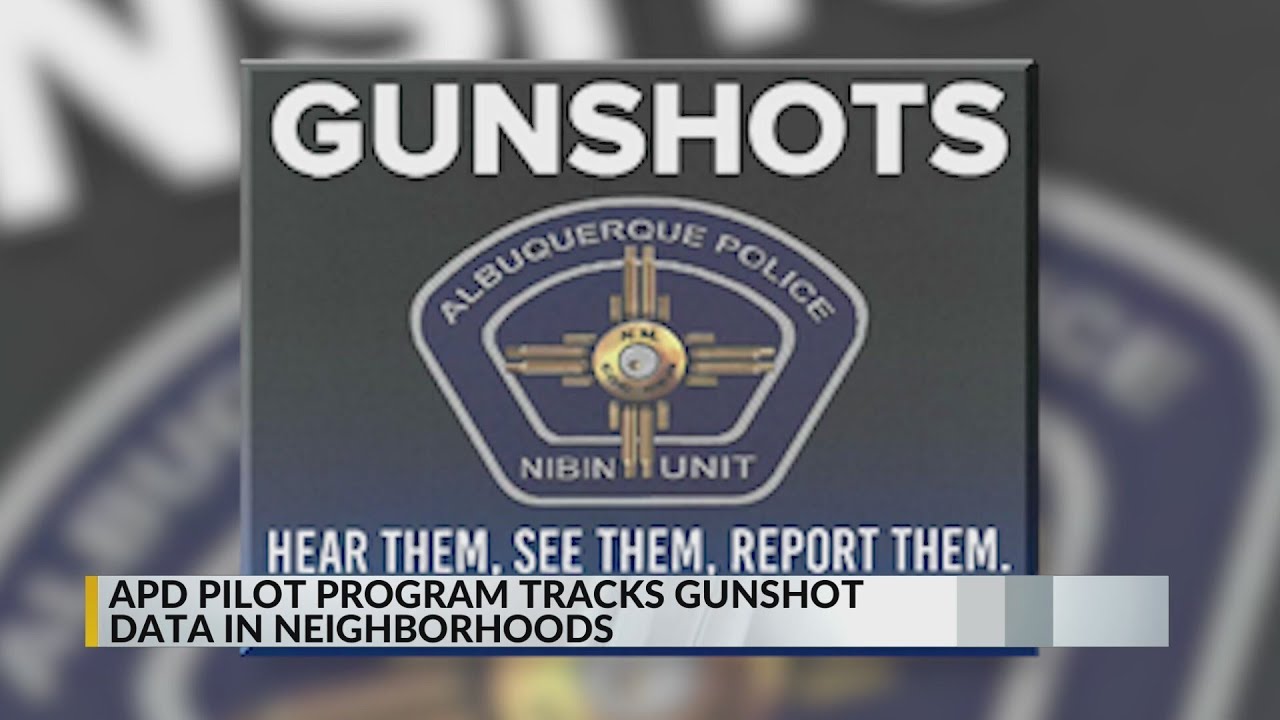 APD pilot program tracks gunshot data in neighborhoods YouTube