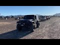 Jeep/SxS Departure - Bluebird Wanderlodge BOF Rally Q13 2019 Quartzsite AZ