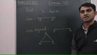 Class 3rd Geometry Point, line, line Segment