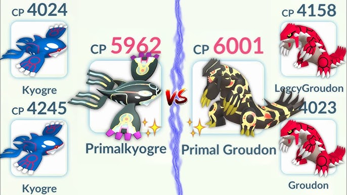 6672Cp* 🤯 Groudon Max POWER-UP & Primal Evolution In Pokemon Go