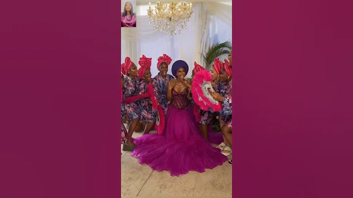 Priscilla Ojo and her beautiful Bridesmaids vibing nicely . They look exquisite