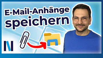 Wie speichert man eine Mail in einem Ordner?