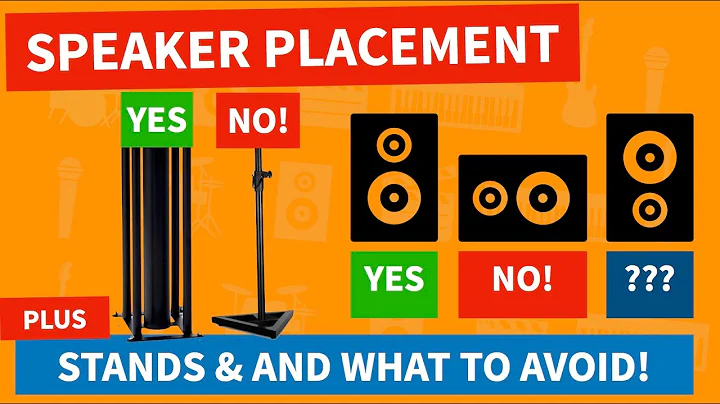 Monitor Placement For The Mids & Highs | Speaker Stands And How To Get A GREAT Stereo Image