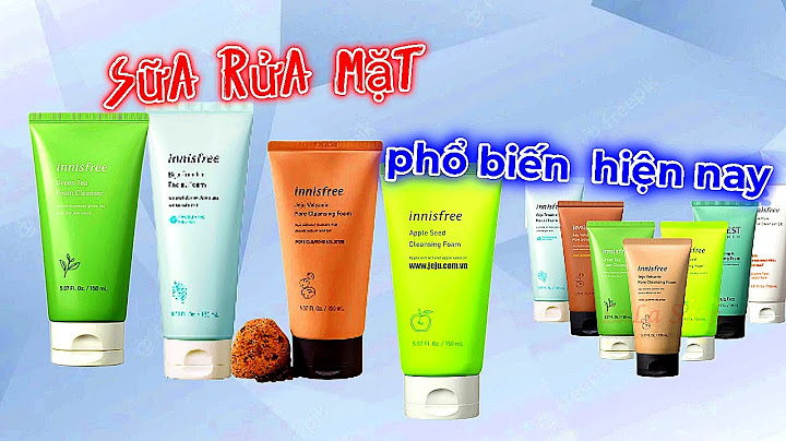 Sữa rửa mặt blueberry innisfree review năm 2024